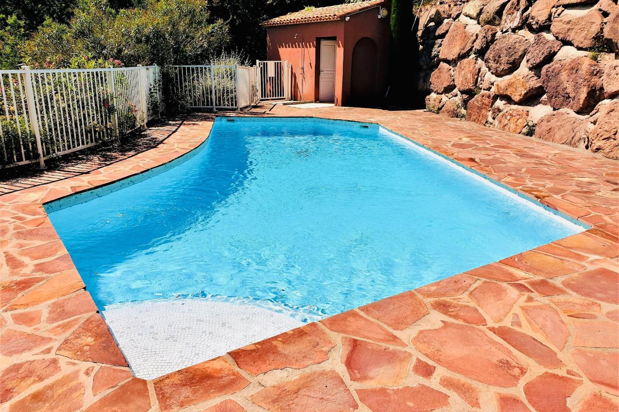 Superbe 3 Pieces Sur La Baie De Theoule Apartamento Exterior foto