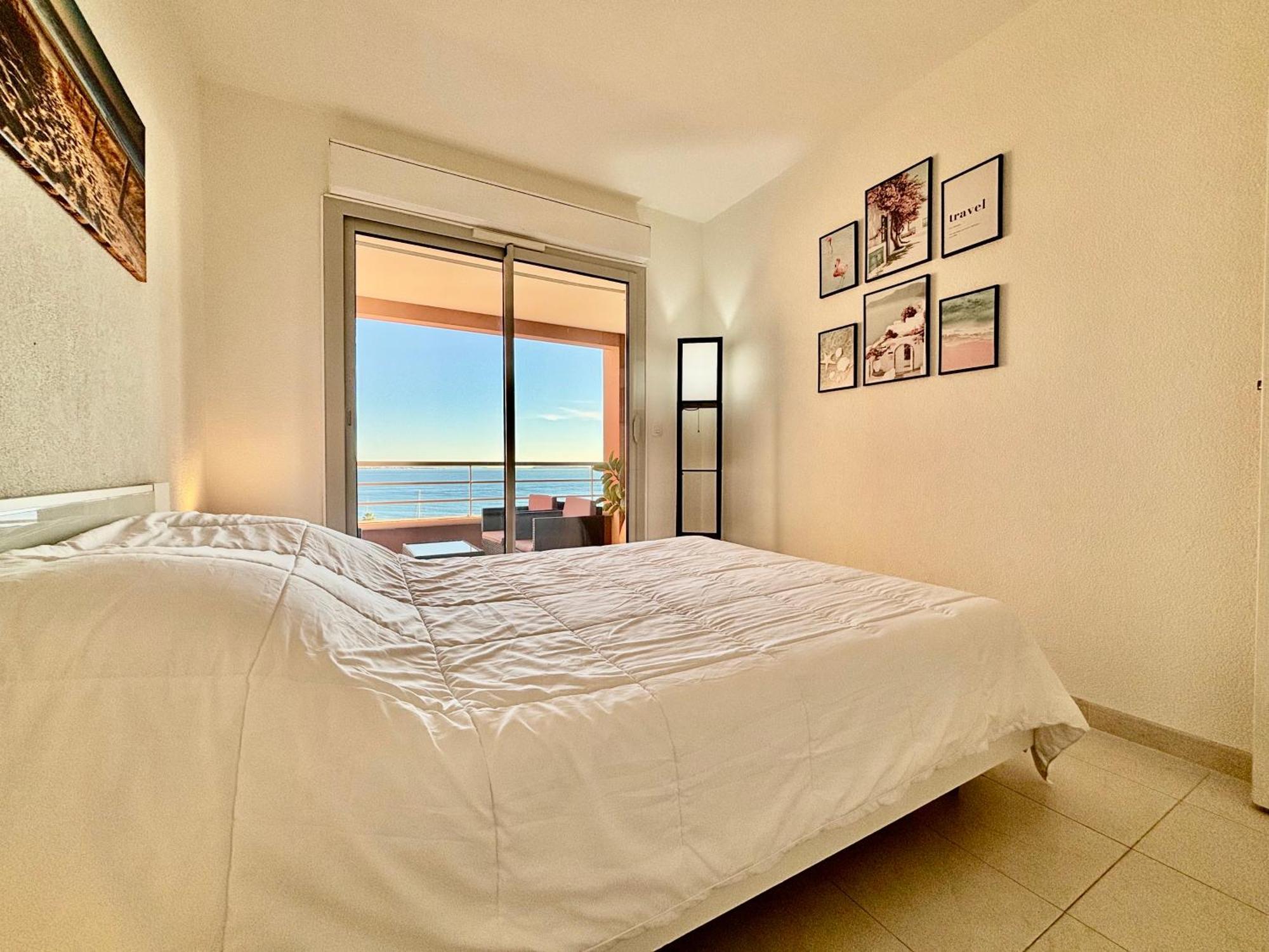 Superbe 3 Pieces Sur La Baie De Theoule Apartamento Exterior foto